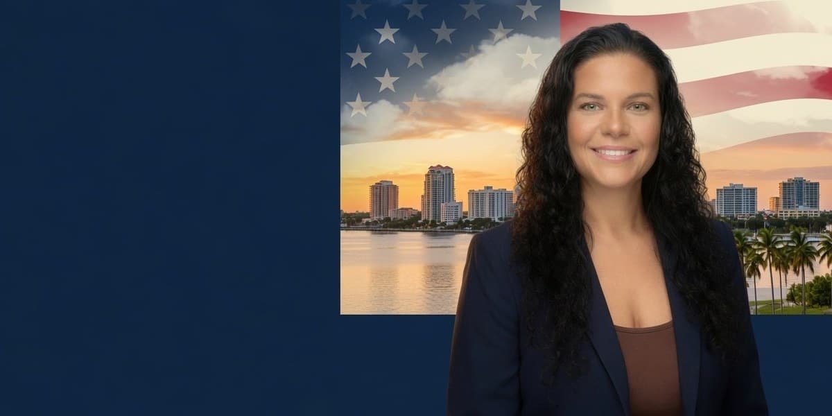 Kristina Sargent with Sarasota County residents